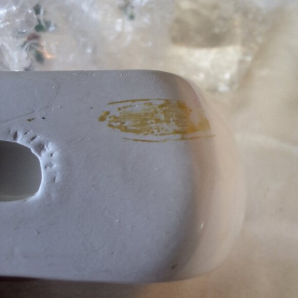 Vintage Holiday Ceramic Napkin Rings Set Of 8 Holly Berry Made In Taiwan - Picture 8 of 9